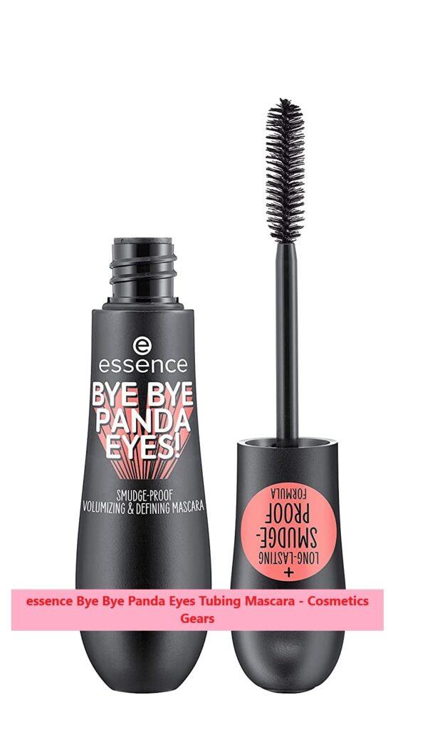 essence Bye Bye Panda Eyes Tubing Mascara Cosmetics Gears