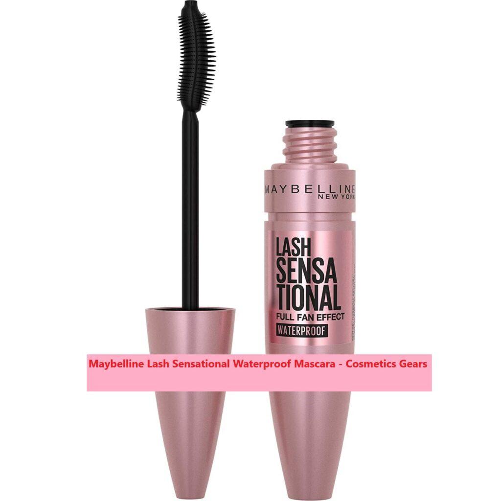 Maybelline Lash Sensational Waterproof Mascara cosmetics gears