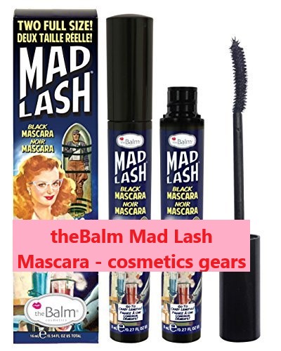 theBalm Mad Lash Mascara cosmetics gears