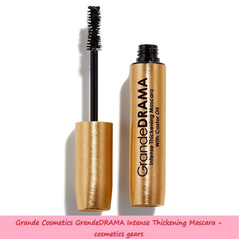 Grande Cosmetics GrandeDRAMA Intense Thickening Mascara cosmetics gears