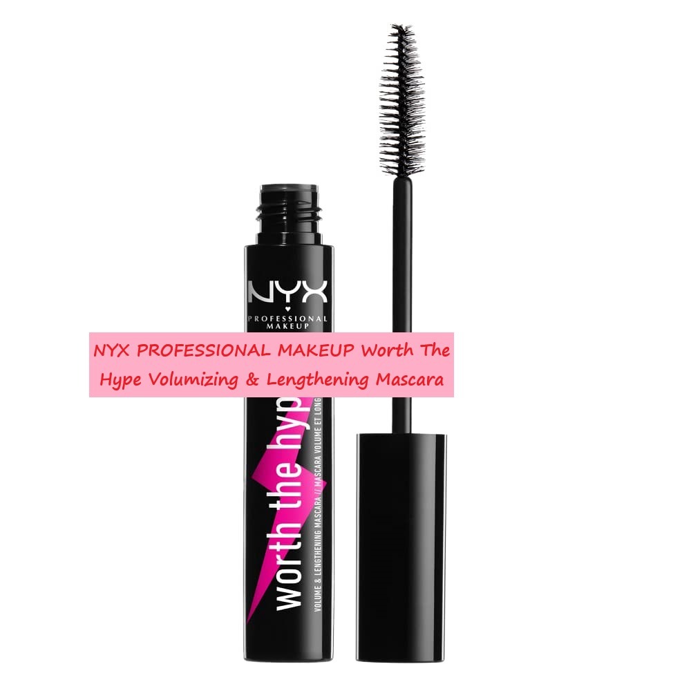 NYX PROFESSIONAL MAKEUP Worth The Hype Volumizing & Lengthening Mascara cosmetics gears