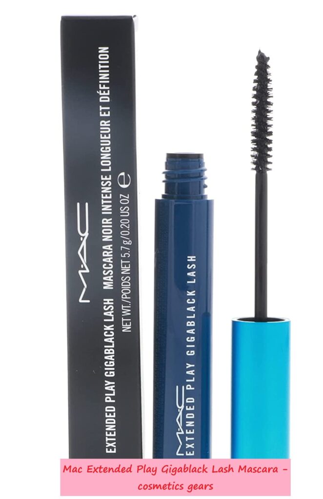 Mac Extended Play Gigablack Lash Mascara cosmetics gears