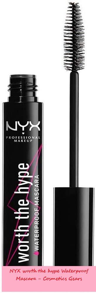 NYX worth the hype Waterproof Mascara Cosmetics Gears