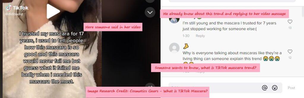 what is tiktok mascara trend