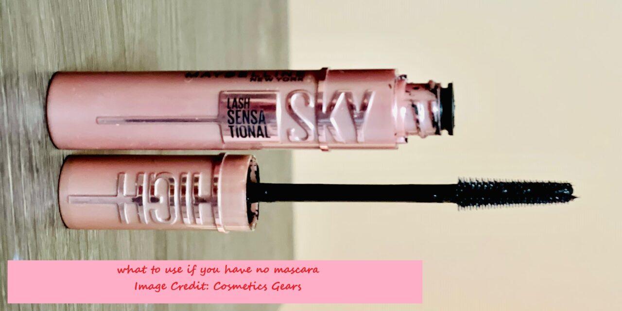 What to use if you have no mascara? How to make an instant Mascara