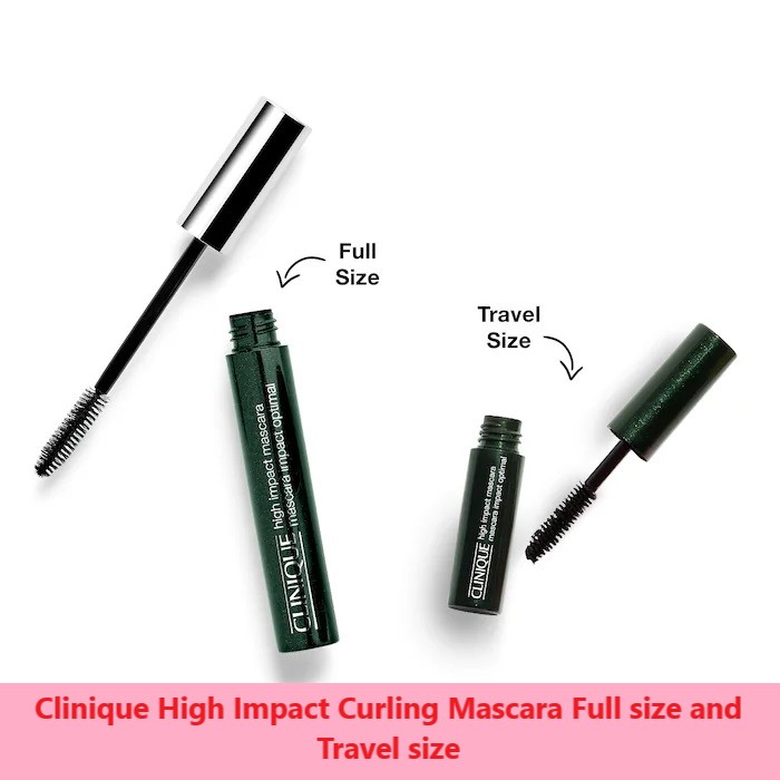 Clinique High Impact Curling Mascara Full size and Travel size