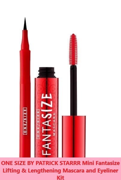 ONE SIZE BY PATRICK STARRR Mini Fantasize Lifting & Lengthening Mascara and Eyeliner Kit