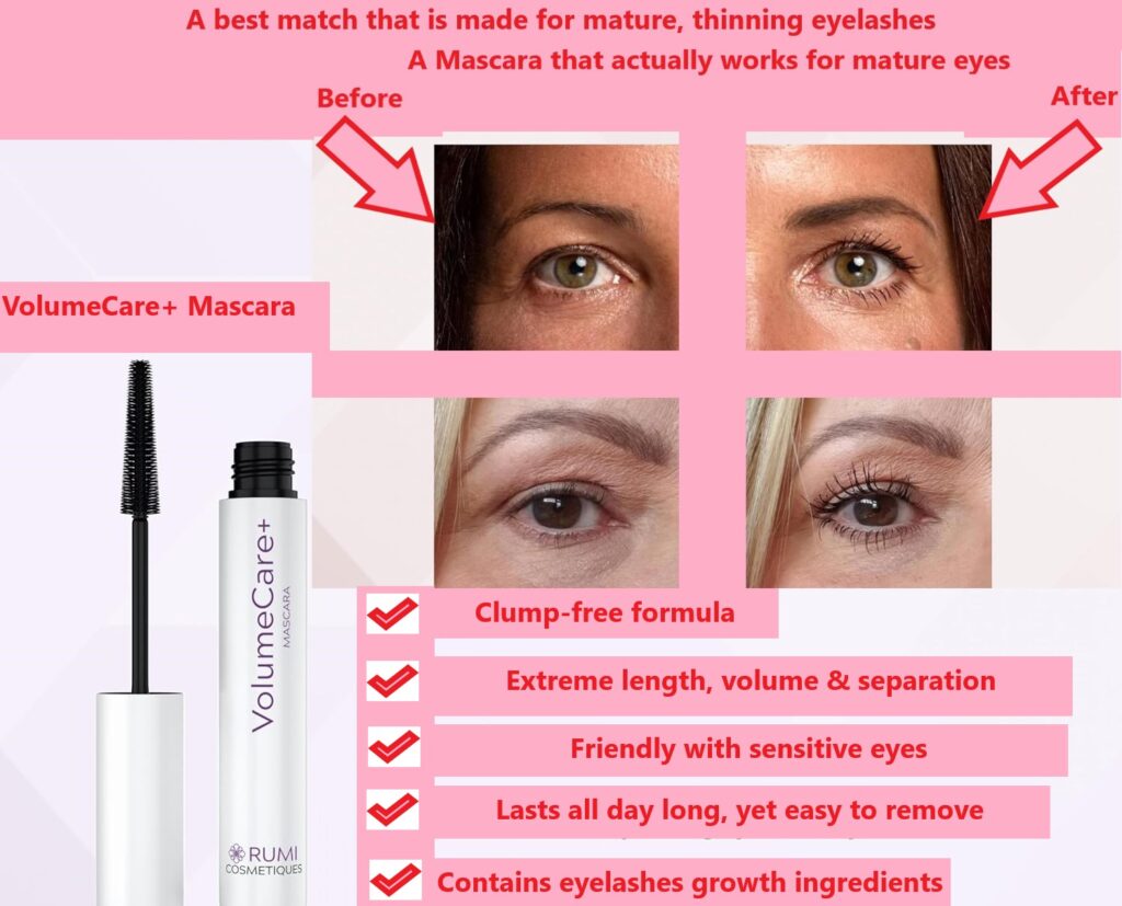 VolumeCare+ Mascara Review rumi mascara