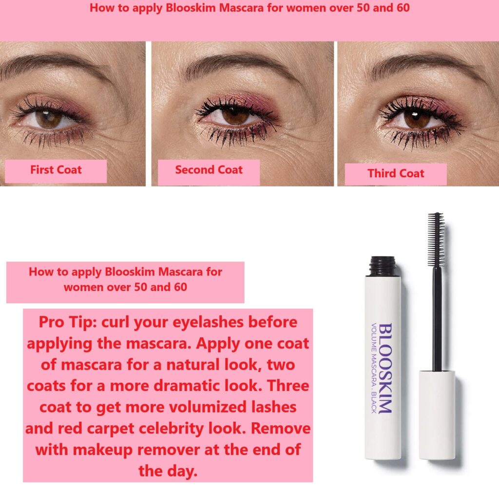 Blooskim Mascara for women over 50 and 60