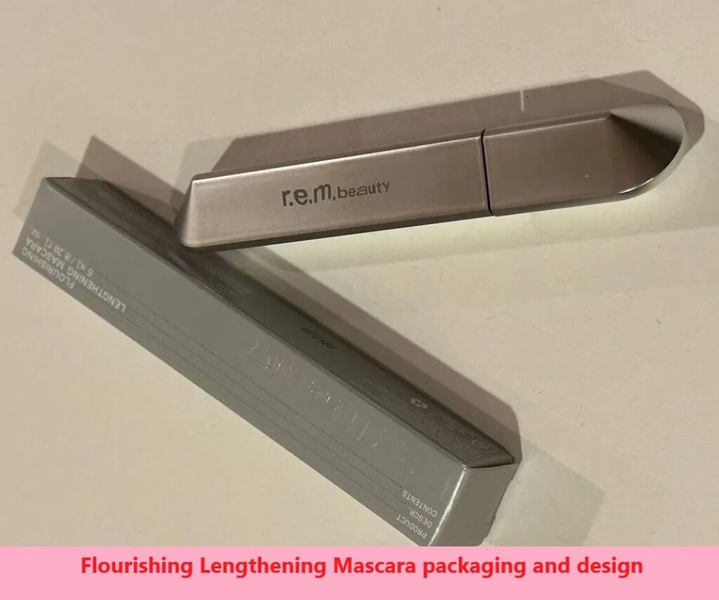 Flourishing Lengthening Mascara packaging and design